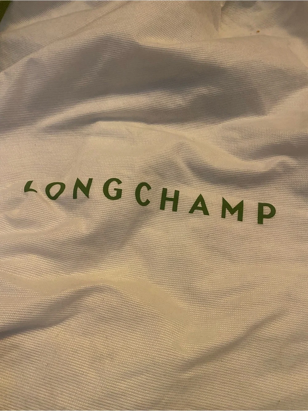 Longchamp Tan Suede Fringe Bucket Crossbody Bag